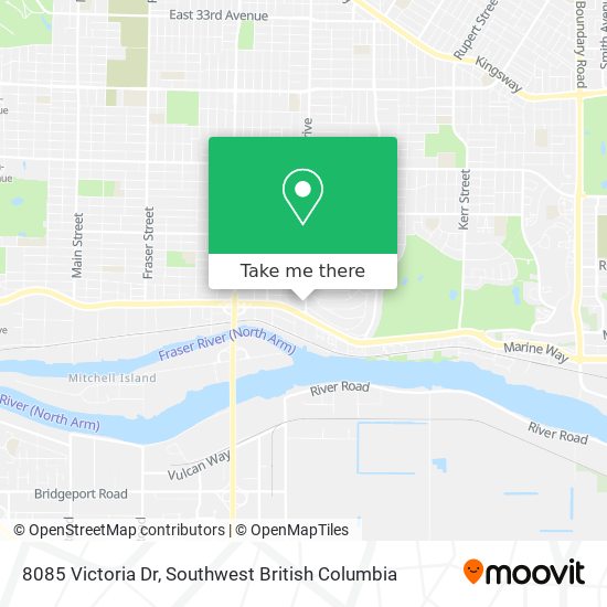 8085 Victoria Dr map