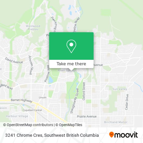 3241 Chrome Cres map