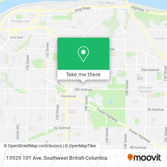 13929 101 Ave map