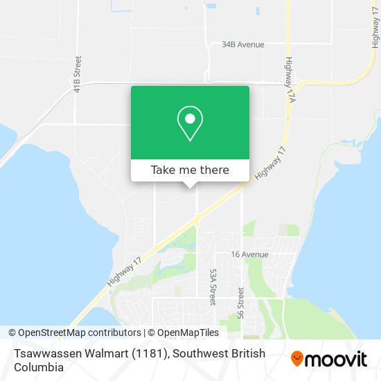 Tsawwassen Walmart (1181) plan