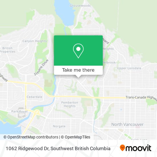 1062 Ridgewood Dr map