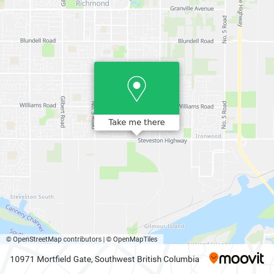 10971 Mortfield Gate plan