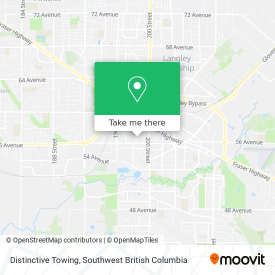 Distinctive Towing map
