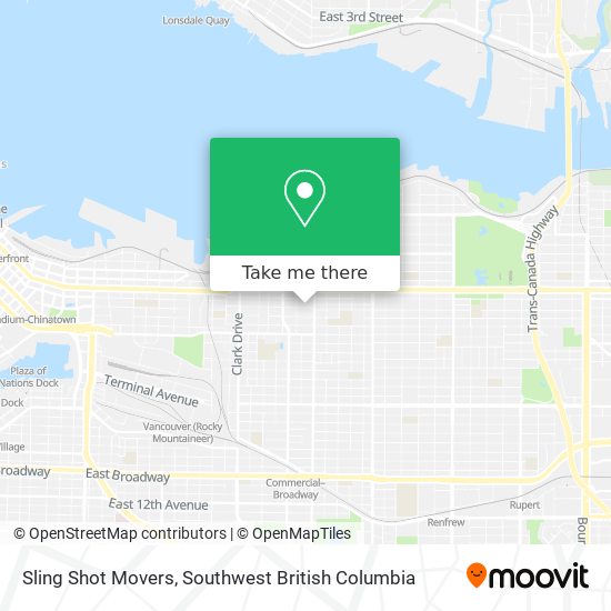 Sling Shot Movers plan