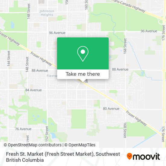 Fresh St. Market (Fresh Street Market) map