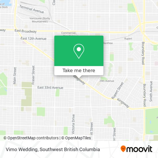 Vimo Wedding map