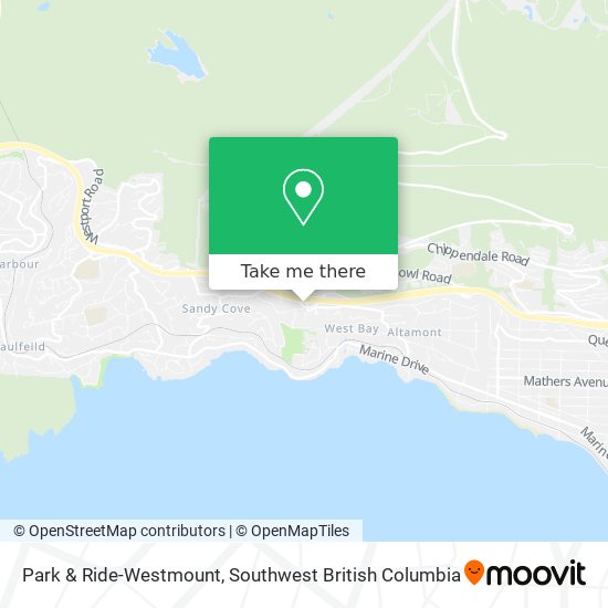 Park & Ride-Westmount map
