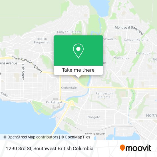 1290 3rd St map