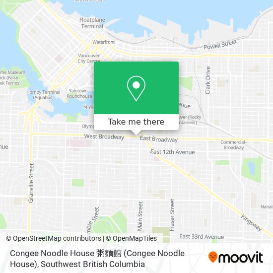 Congee Noodle House 粥麵館 map