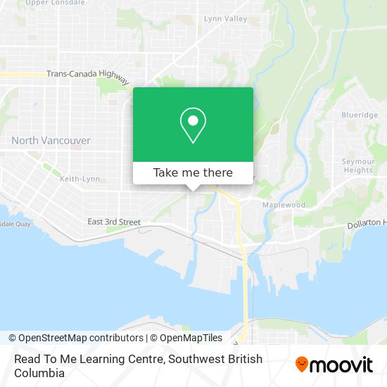 Read To Me Learning Centre map