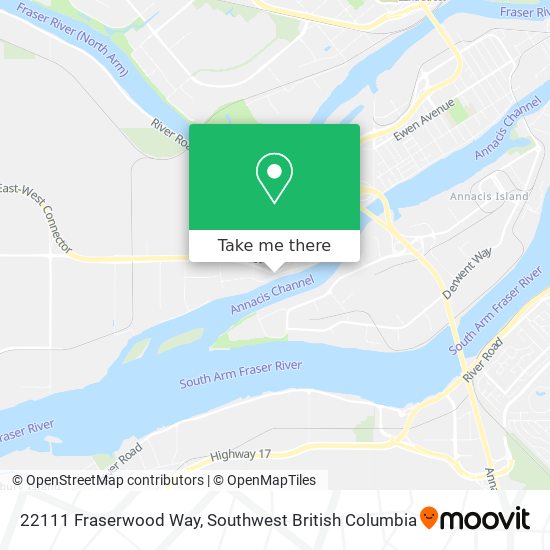 22111 Fraserwood Way map