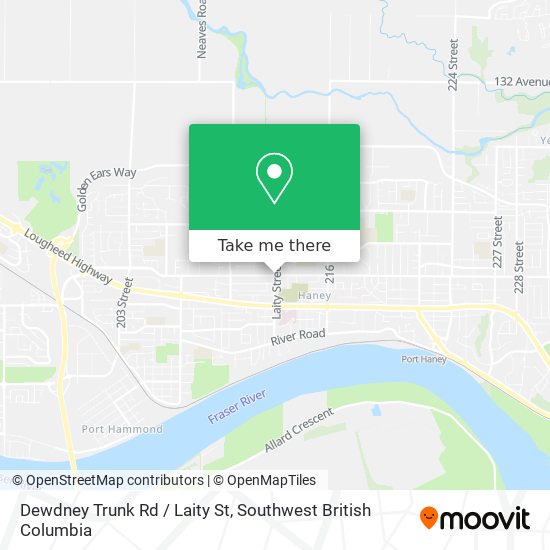 Dewdney Trunk Rd / Laity St map