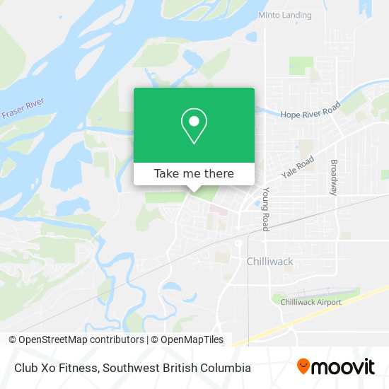 Club Xo Fitness map