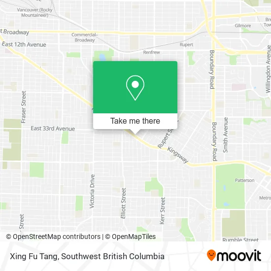 Xing Fu Tang map