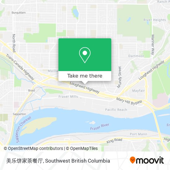 美乐饼家茶餐厅 map