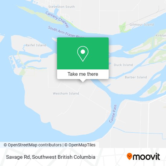 Savage Rd map