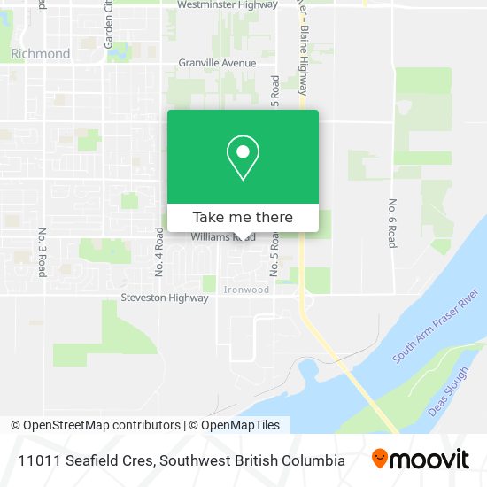 11011 Seafield Cres map