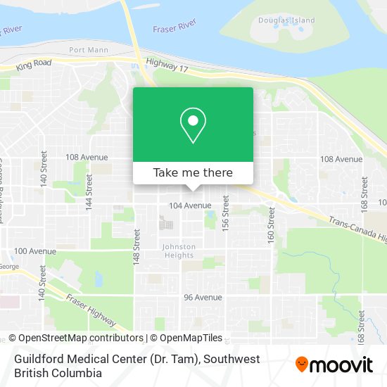 Guildford Medical Center (Dr. Tam) map