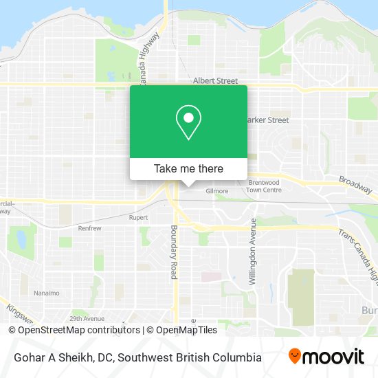 Gohar A Sheikh, DC map