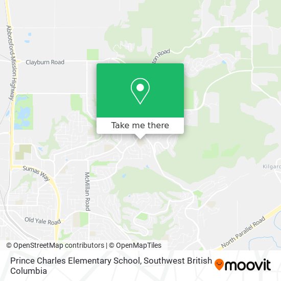 Prince Charles Elementary School map