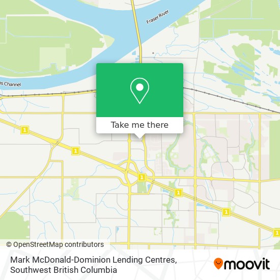 Mark McDonald-Dominion Lending Centres map