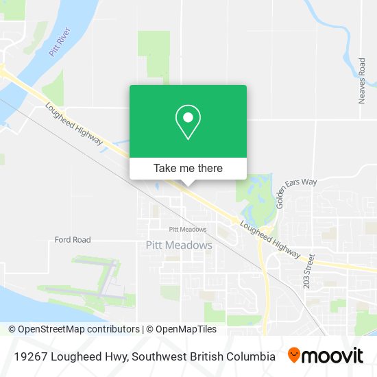 19267 Lougheed Hwy map