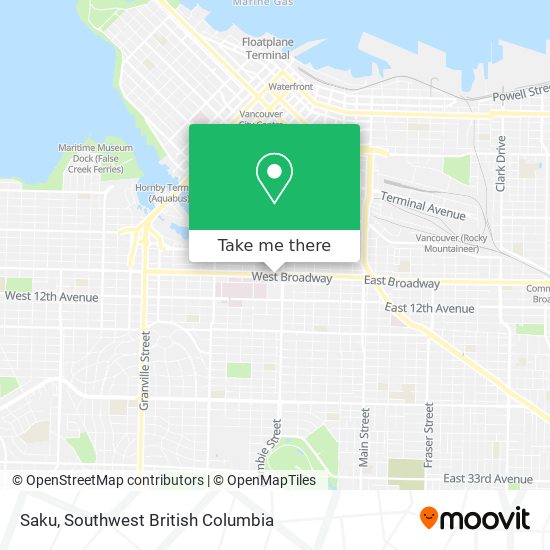 Saku map
