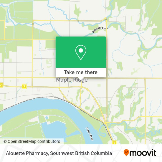 Alouette Pharmacy map