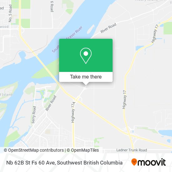 Nb 62B St Fs 60 Ave map
