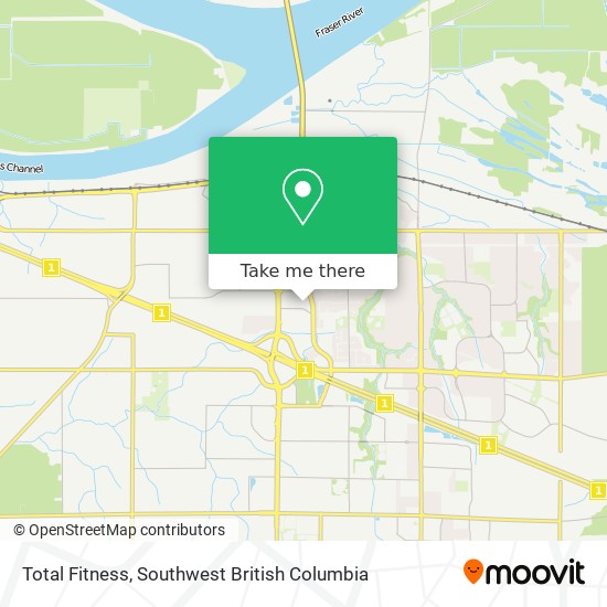 Total Fitness map