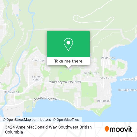 3424 Anne MacDonald Way map