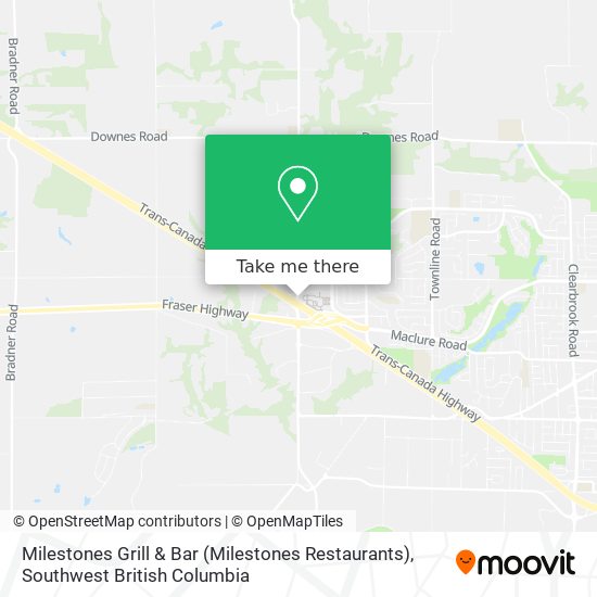 Milestones Grill & Bar (Milestones Restaurants) plan