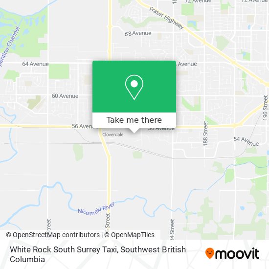 White Rock South Surrey Taxi plan