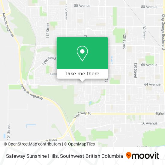 Safeway Sunshine Hills plan