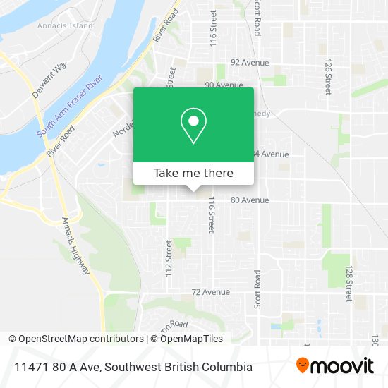11471 80 A Ave map