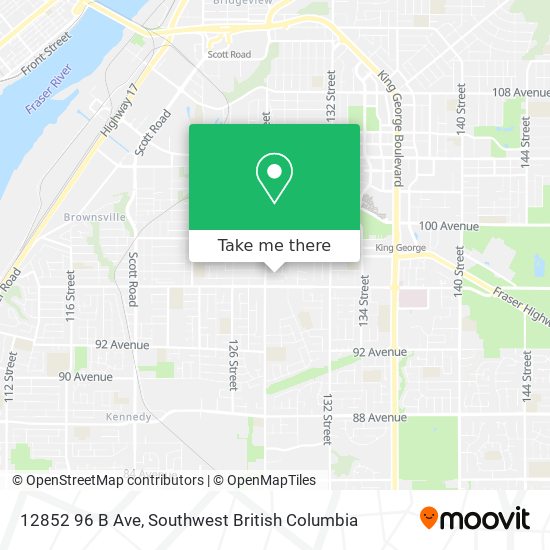 12852 96 B Ave map