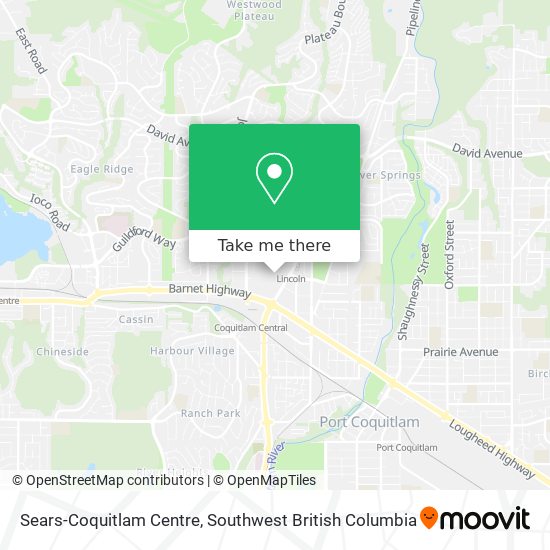 Sears-Coquitlam Centre plan