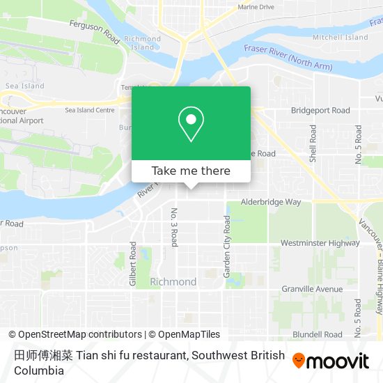 田师傅湘菜 Tian shi fu restaurant map