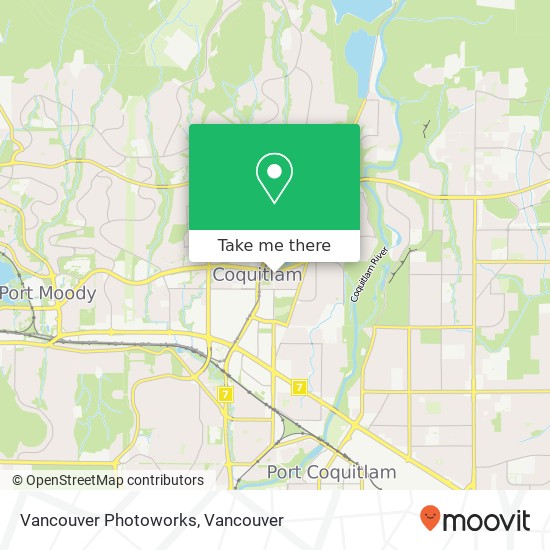 Vancouver Photoworks map