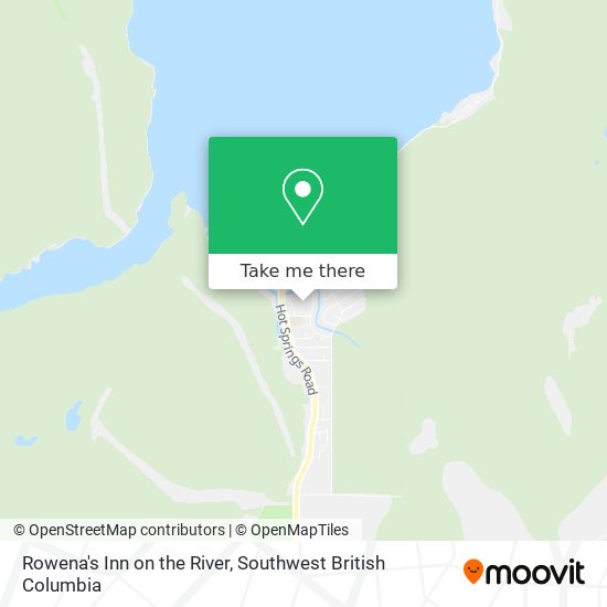 Rowena's Inn on the River plan