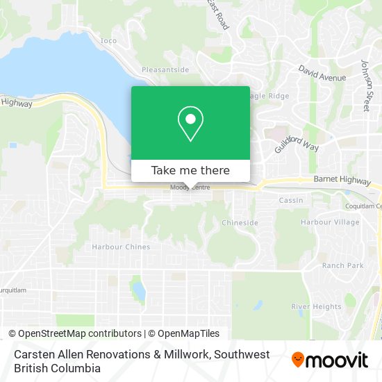 Carsten Allen Renovations & Millwork map