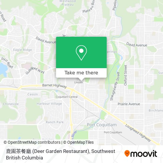 鹿園茶餐廳 (Deer Garden Restaurant) map