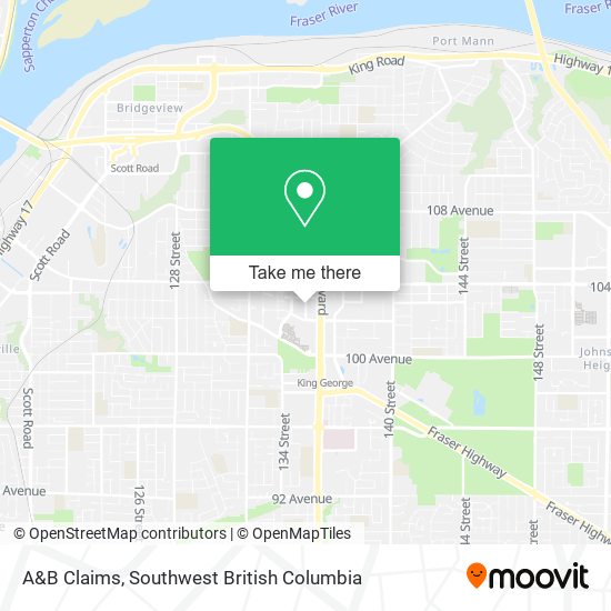 A&B Claims map