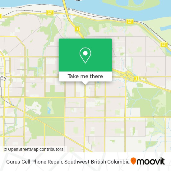 Gurus Cell Phone Repair map