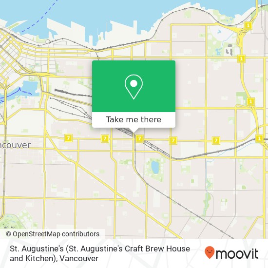 St. Augustine's (St. Augustine's Craft Brew House and Kitchen) map