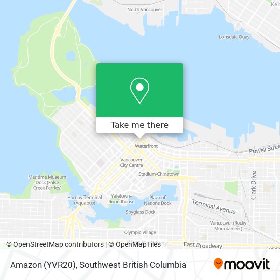 Amazon (YVR20) plan