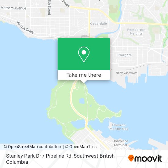 Stanley Park Dr / Pipeline Rd map