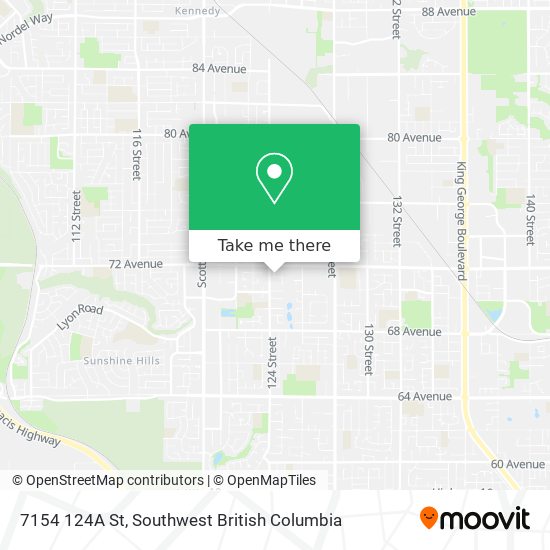 7154 124A St map