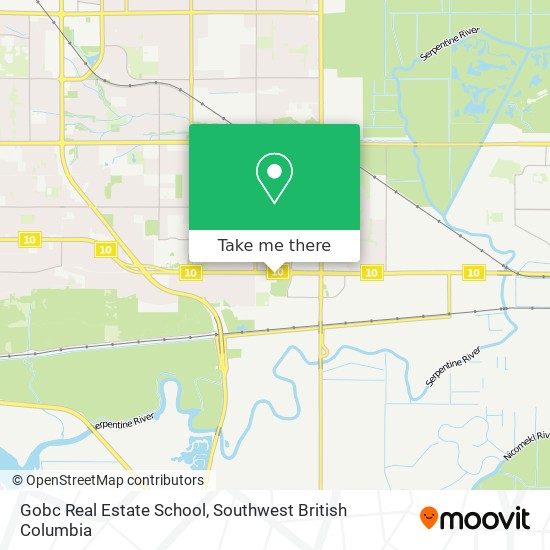 Gobc Real Estate School map