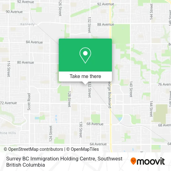 Surrey BC Immigration Holding Centre plan